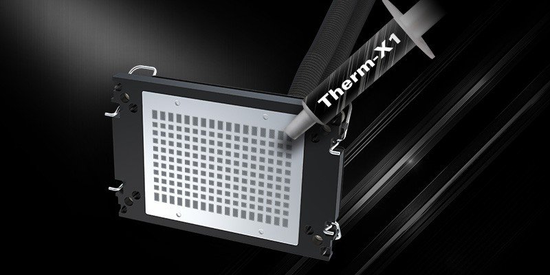 Pre-applied ASRock Therm-X1 Thermal Grease